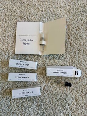Byredo Gypsy Water Sample Set